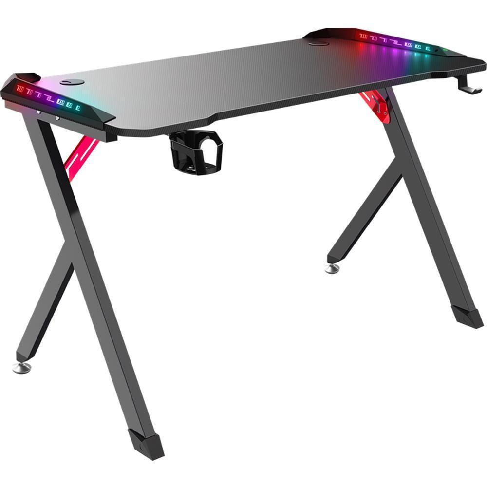 Компьютерный стол Defender Spirit RGB 64389 черный