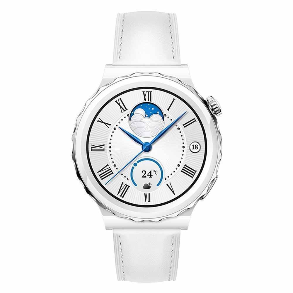 Смарт-часы Huawei Watch GT 3 Pro 42mm White Leather Strap