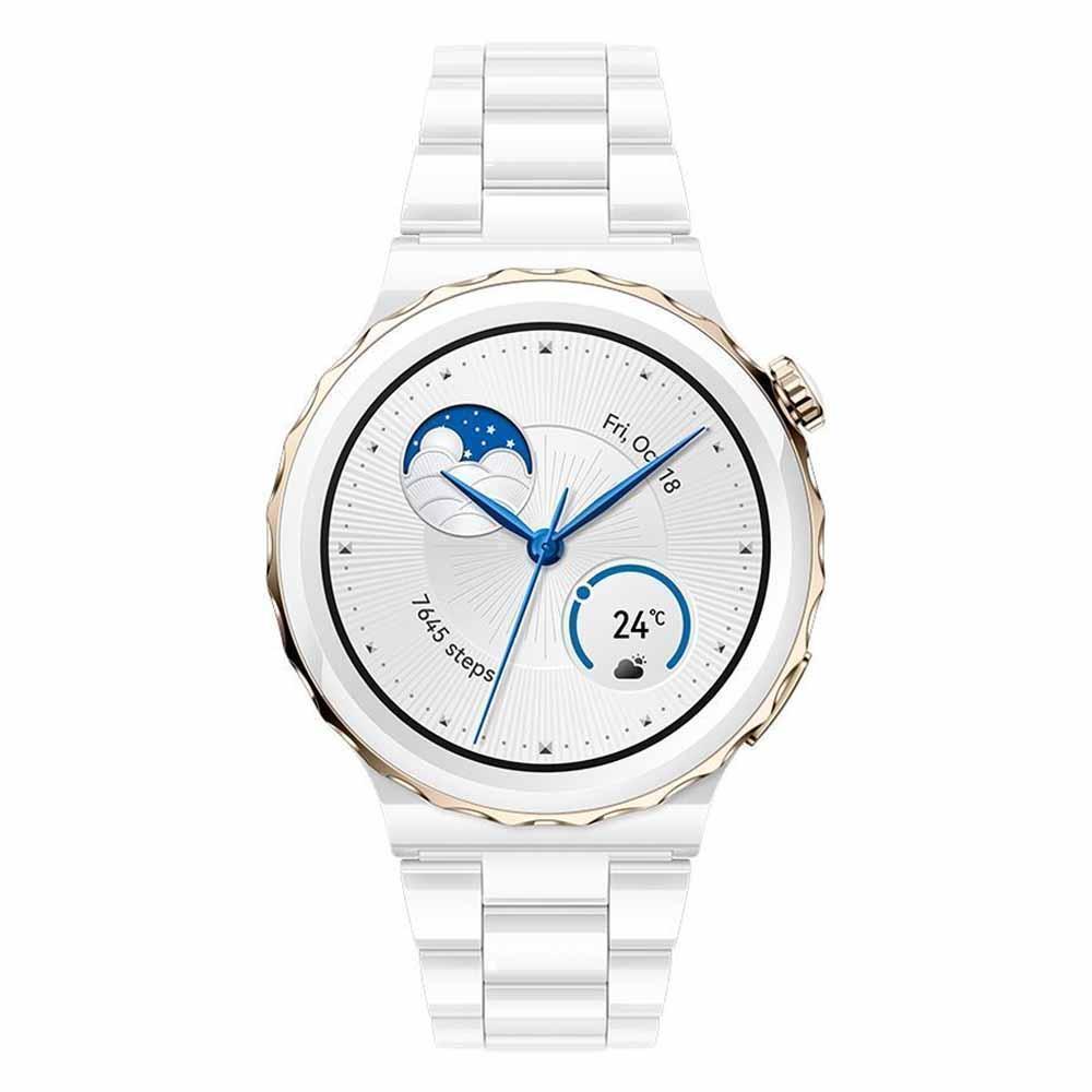 Смарт-часы Huawei Watch GT 3 Pro White Ceramic Strap 42mm