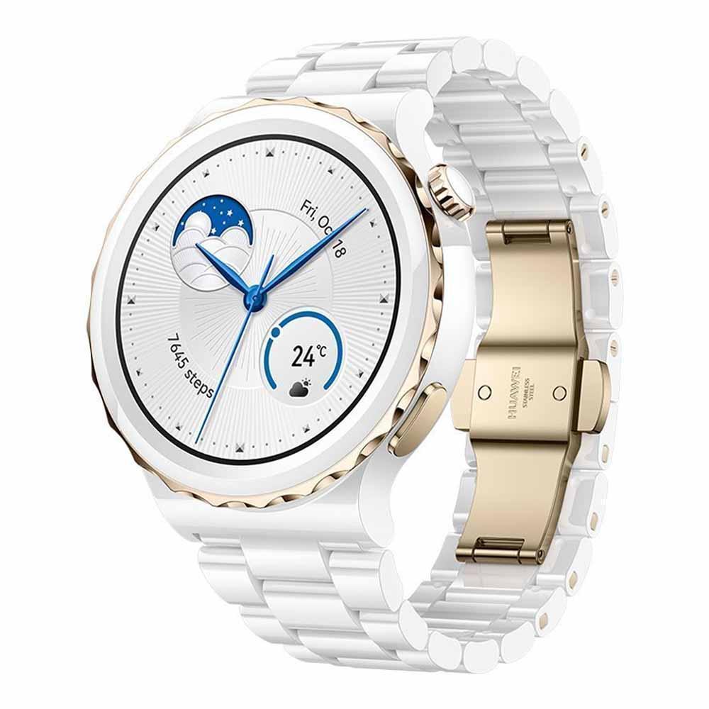 Смарт-часы Huawei Watch GT 3 Pro White Ceramic Strap 42mm