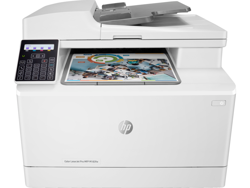 Мфу HP Color LaserJet Pro MFP M183fw (7KW56A)