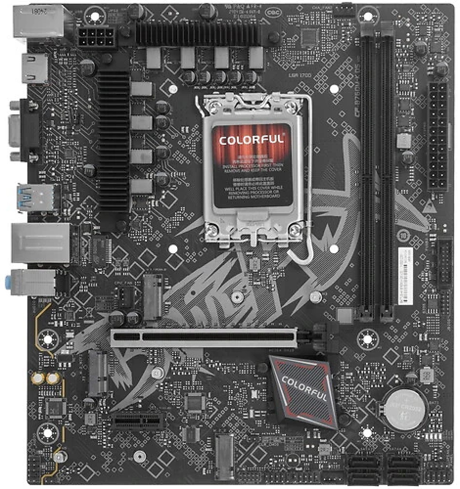 Материнская плата Colorful BATTLE-AX B760M-K D5 V21A