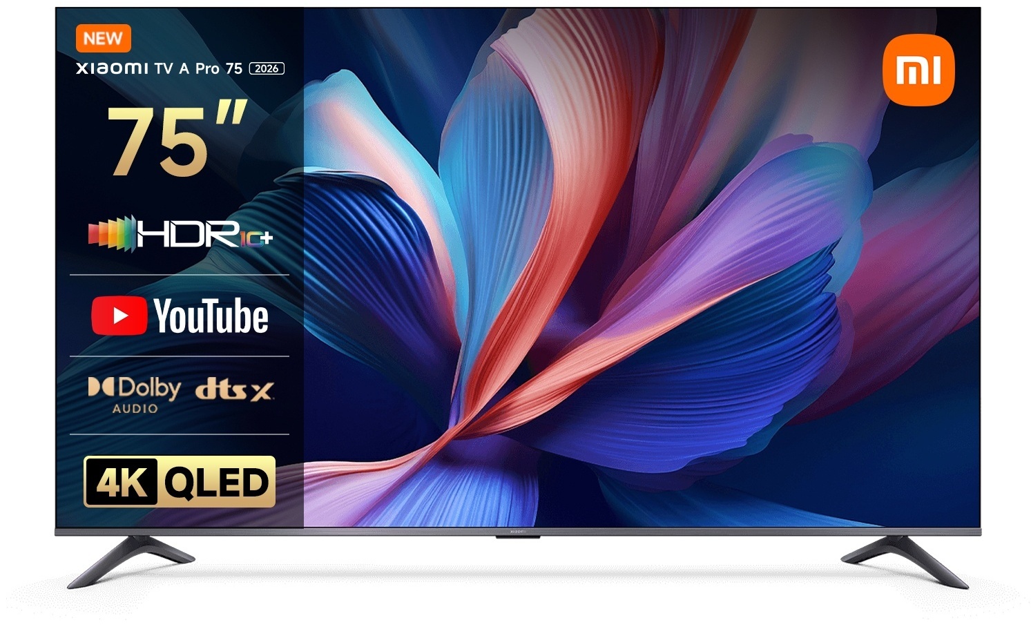 Телевизор Xiaomi A Pro 2026 L75MB-APRU 191 см черный