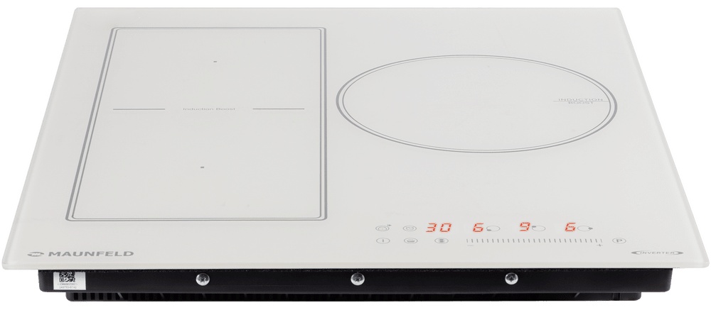 Варочная поверхность MAUNFELD CVI453SBBG Inverter белый