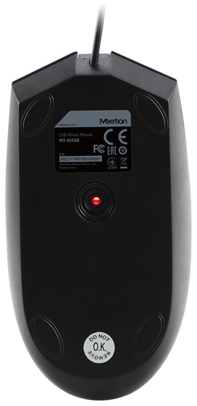 Мышь MeeTion M360 Black черный