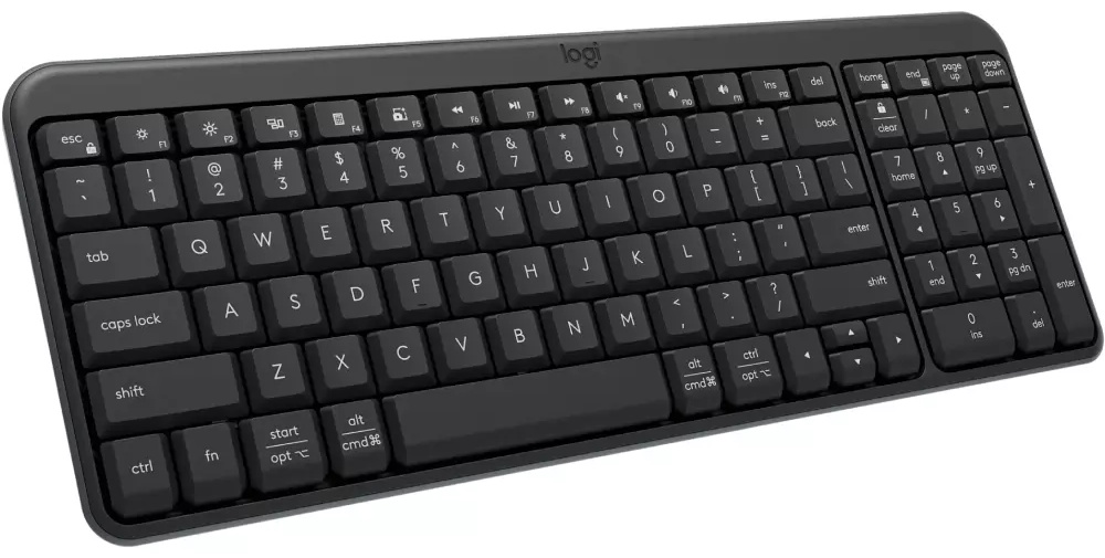 Клавиатура Logitech K250, черная