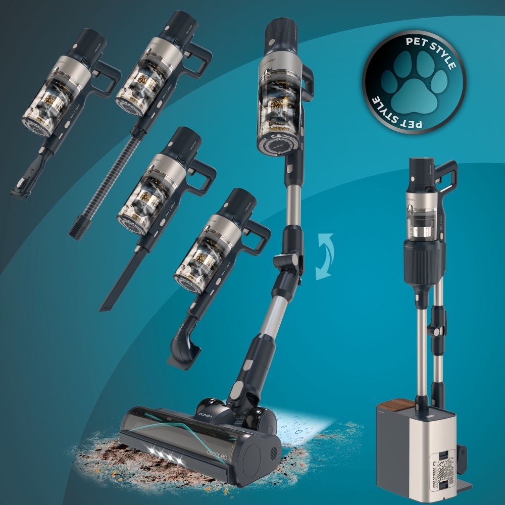 Пылесос Cecotec Conga Rockstar 5500 Hurricane Station Pet Flex бронзовый