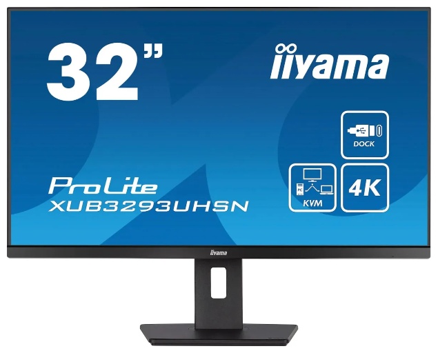 Монитор 31.5&amp;#34; Iiyama PROLITE XUB3293UHSN-B5 черный