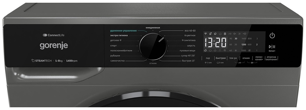 Стиральная машина Gorenje WPNA84APGW серый