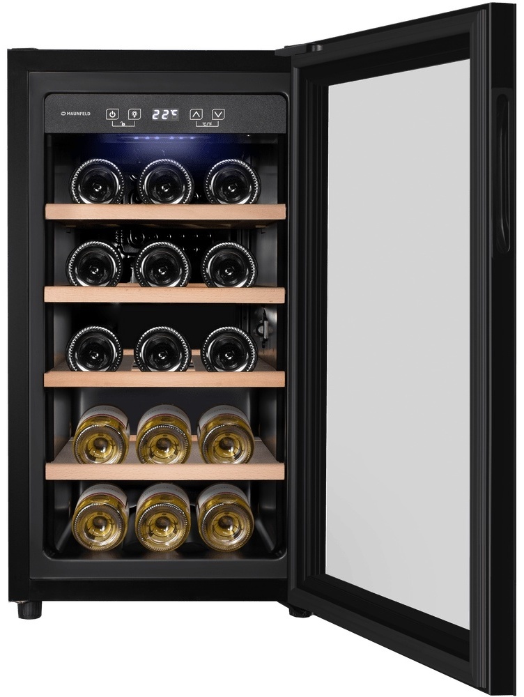 Холодильник MAUNFELD MFWC-52S18 черный