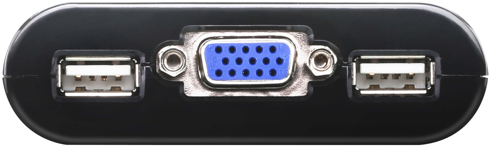 KVM-переключатель Aten VGA - USB 2.0 A CS22U-AT, 1.8 м