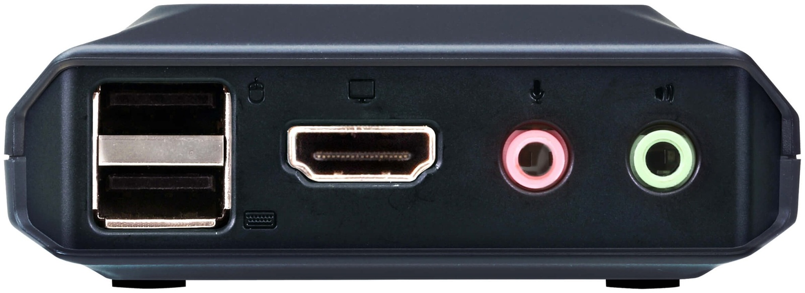 KVM-переключатель Aten USB 3.0 A - HDMI CS22H-AT, 1.2 м