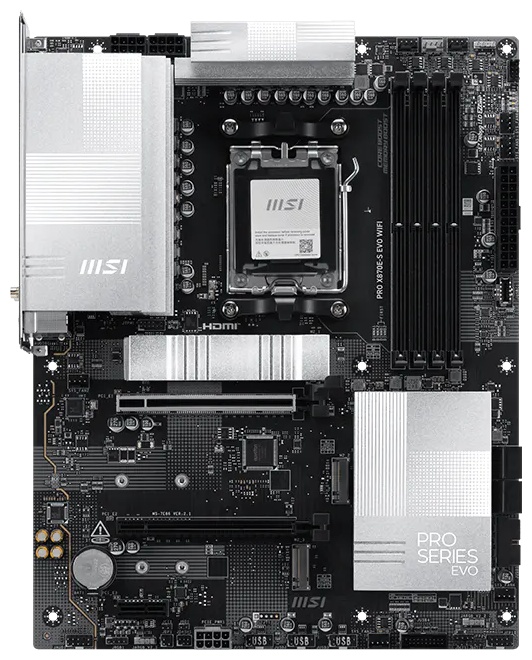 Материнская плата MSI PRO X870E-S EVO WIFI