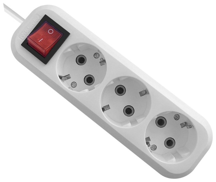 Сетевой фильтр Defender L330/99360 5 м