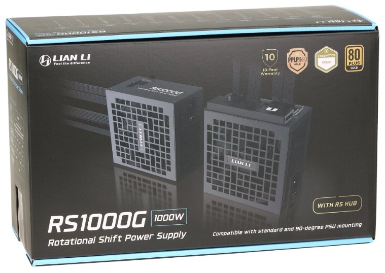 Блок питания LIAN LI RS1000G (G9P.RS1000G.BH00.EU) 1000 Вт
