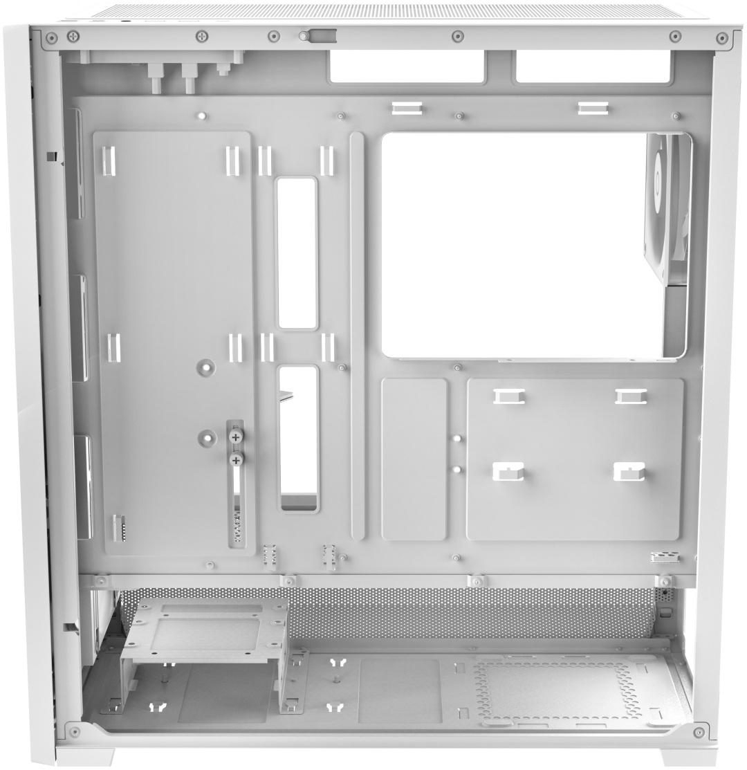 Корпус Ocypus Delta C70 ARGB, Delta-C70-WHG400XX-GL белый