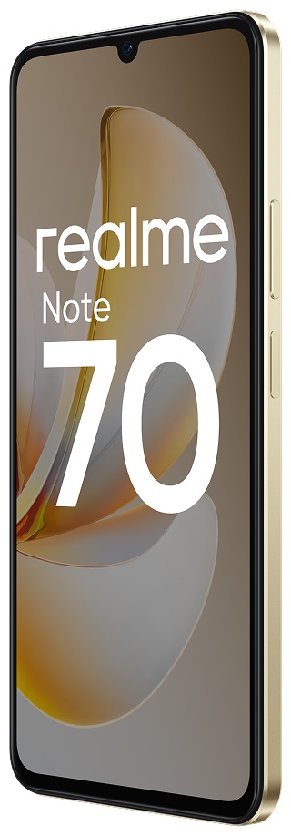 Смартфон Realme Note 70 6 ГБ/128 ГБ золотистый