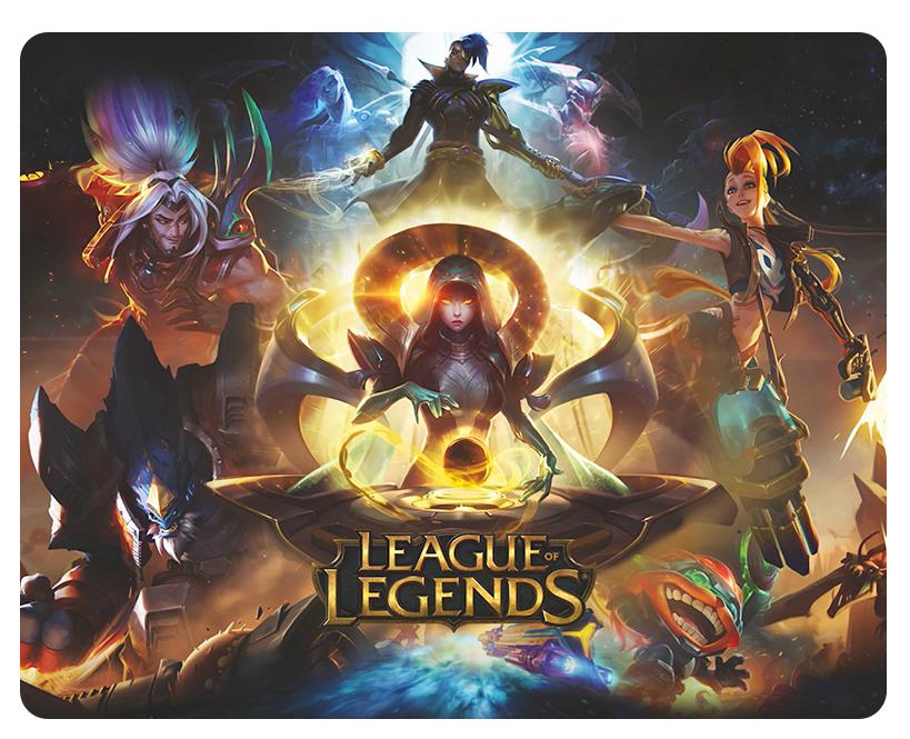 Коврик для мыши X-game League Legends Small, мультиколор