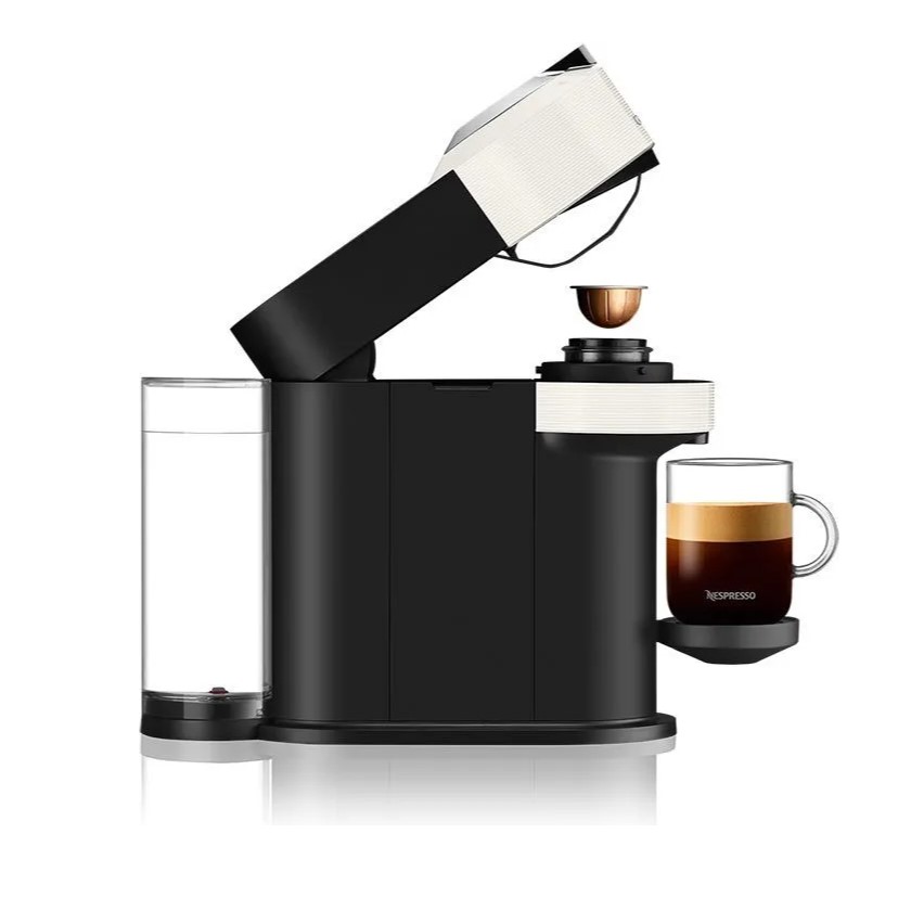 Кофемашина Delonghi Nespresso ENV 120 W белая