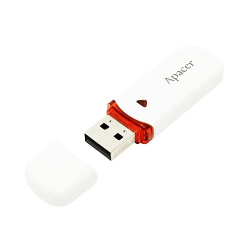 USB Flash карта Apacer AH333 64GB белая