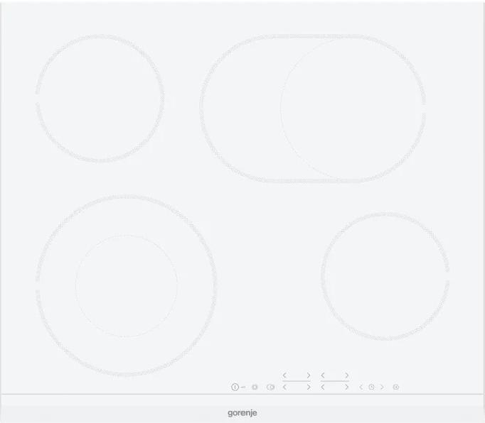 Варочная поверхность Gorenje ECT643SYW белая