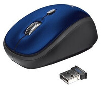 Мышь Trust Yvi Wireless Mouse синяя