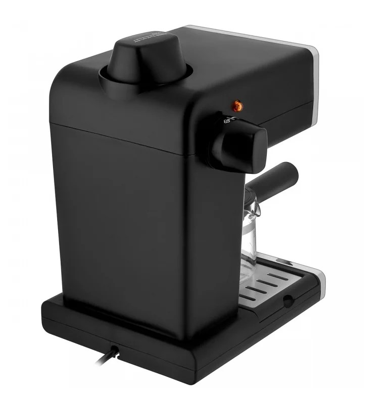 Кофеварка Brayer BR1103 черно-серебристая