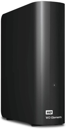Внешний HDD  Western Digital  Elements Desktop WDBWLG0080HBK-EESN 8 ТБ черный