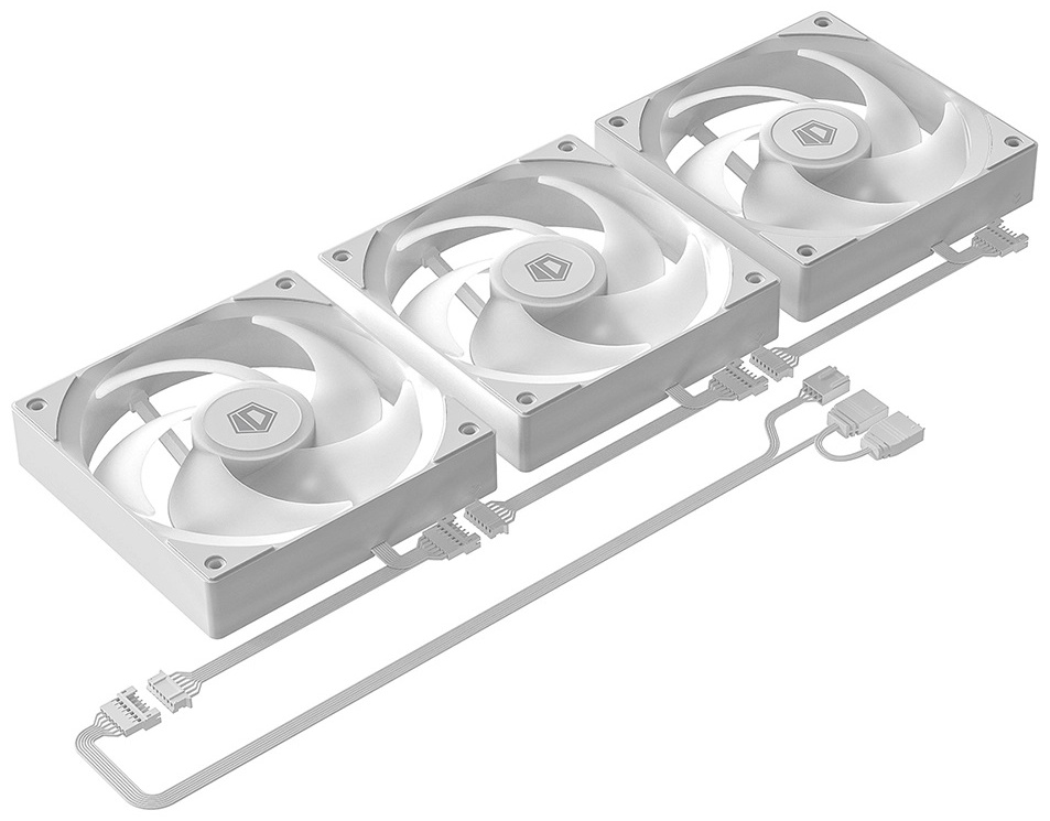 Система охлаждения ID-Cooling ID-CPU-FX360 LCD White, белая