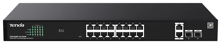 Коммутатор Tenda Tenda TEG2220P-16-250W