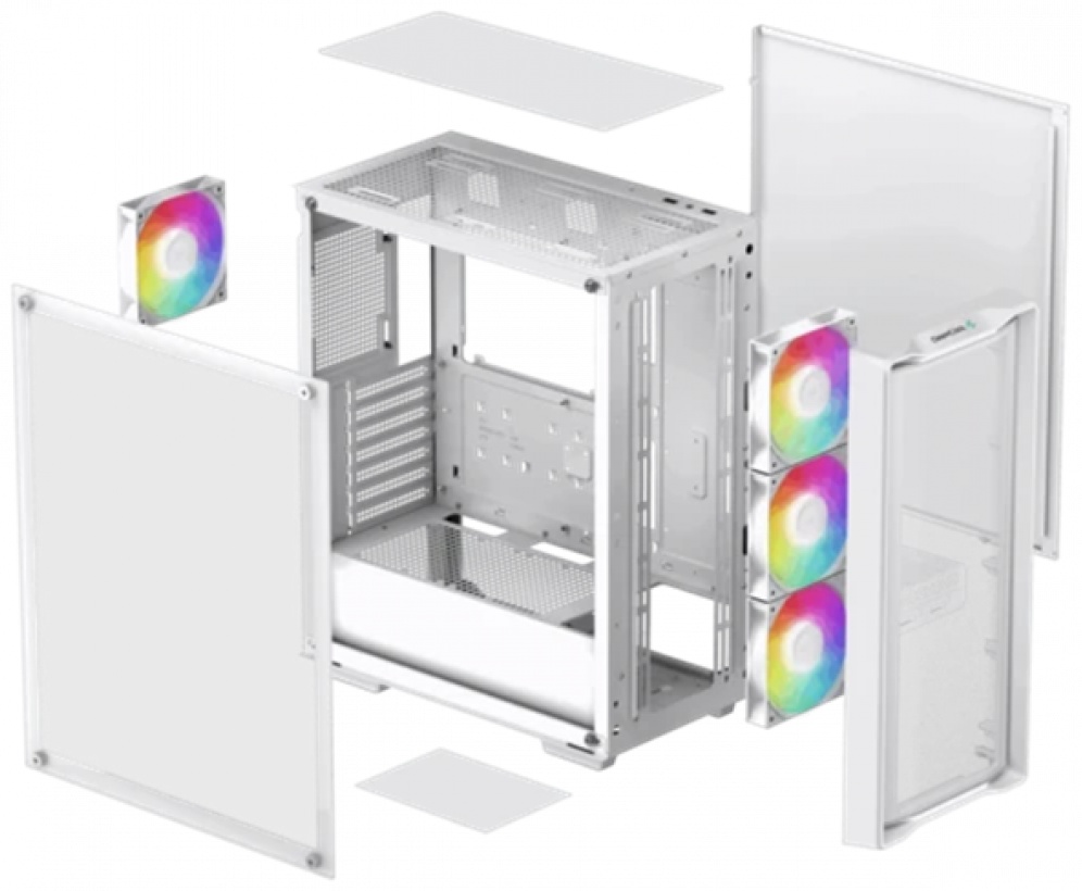 Корпус Deepcool CC560 MESH V2 WH белый