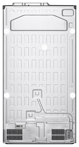 Холодильник LG GC-B257KMHW серебристый