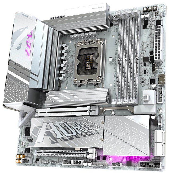 Материнская плата GIGABYTE Z890M Aorus Elite WiFi 7 Ice