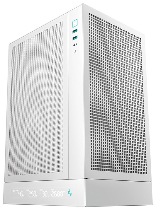 Корпус Deepcool CH170 DIGITAL WH белый
