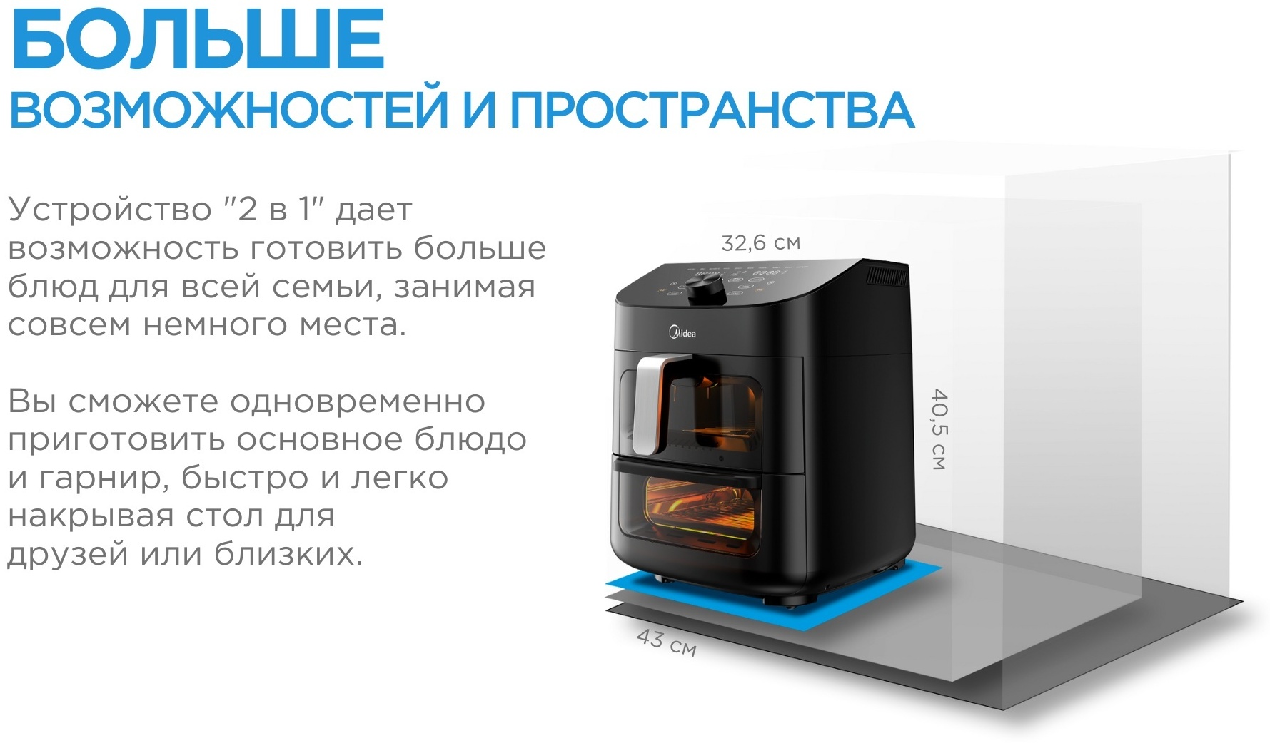 Электрогриль Midea MF-CY110A2