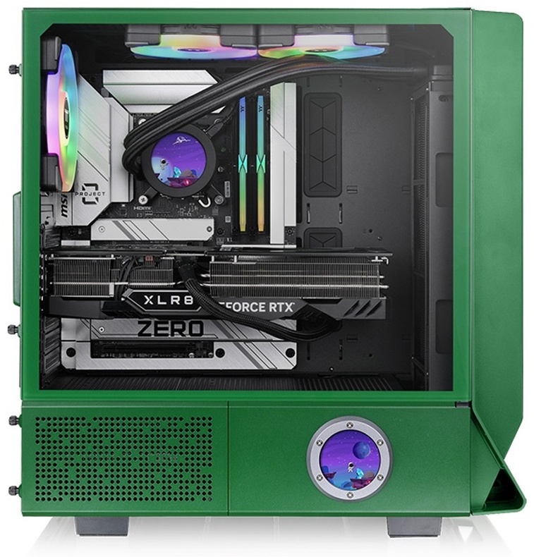 Корпус Thermaltake Ceres 350 MX Racing Green зеленый