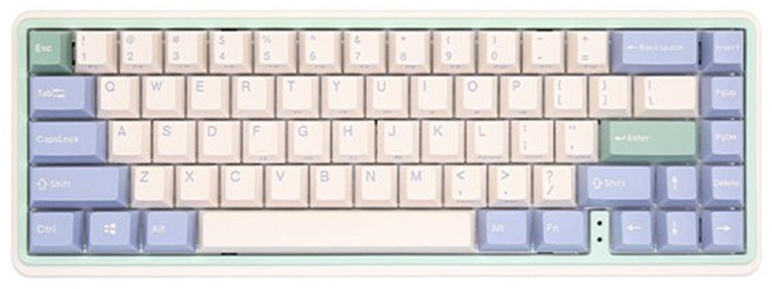 Клавиатура VARMILO Minilo Eucalyptus VXH67 HOTSWAP белый