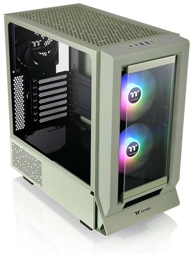 Корпус Thermaltake Ceres 350 MX Matcha Green зеленый