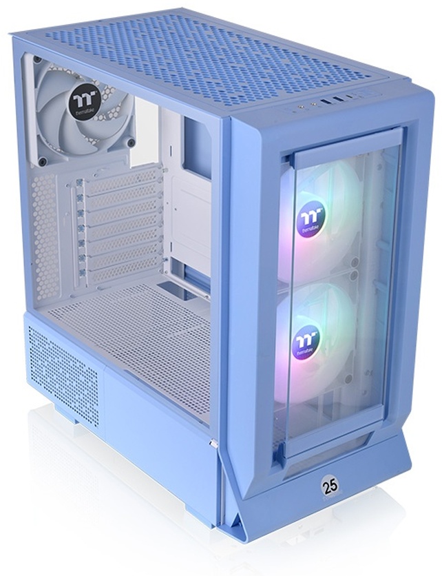 Корпус Thermaltake Ceres 350 MX Hydrangea Blue голубой