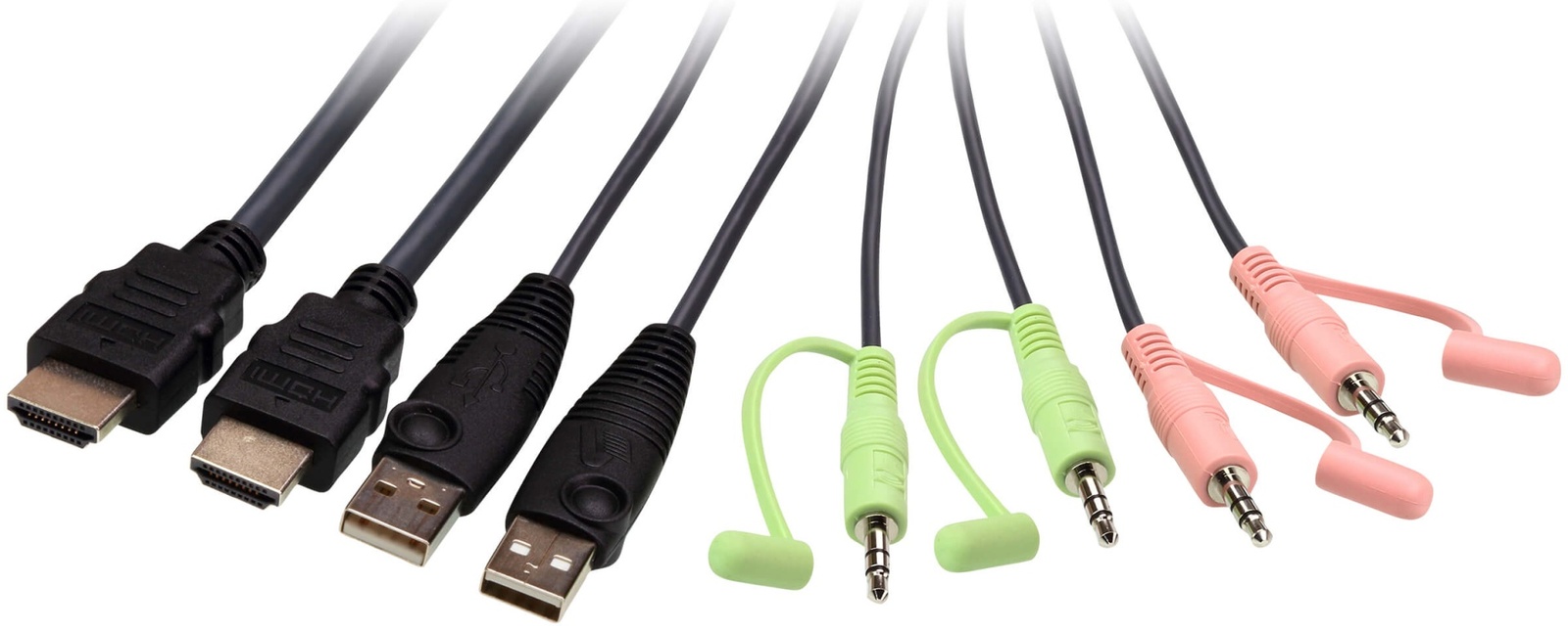 KVM-переключатель Aten USB 3.0 A - HDMI CS22H-AT, 1.2 м