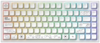 Клавиатура DARK PROJECT ALU81A Terra Nova белый
