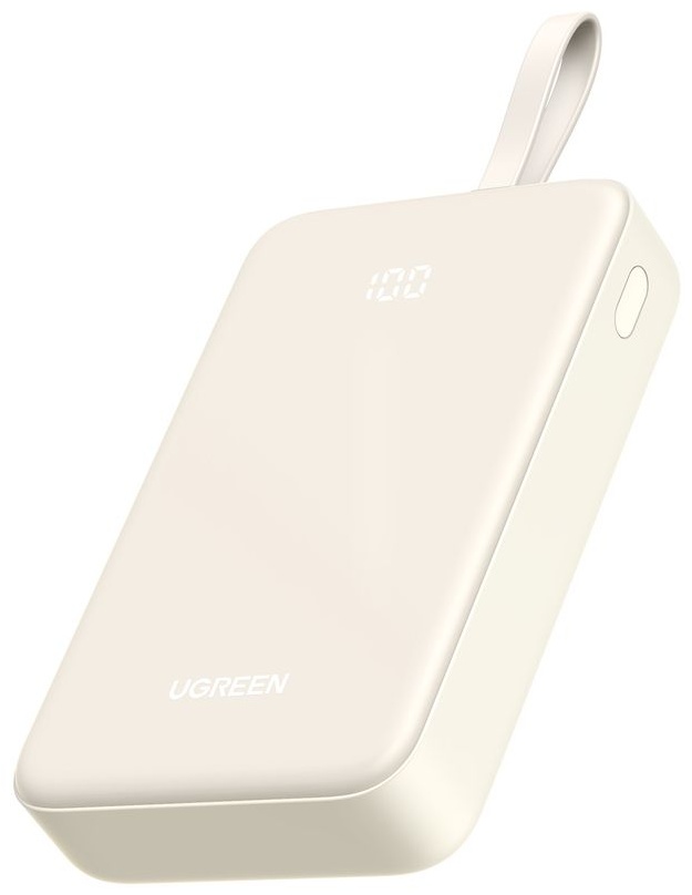 Внешний аккумулятор Ugreen PB521 20000 мАч 30 Вт бежевый