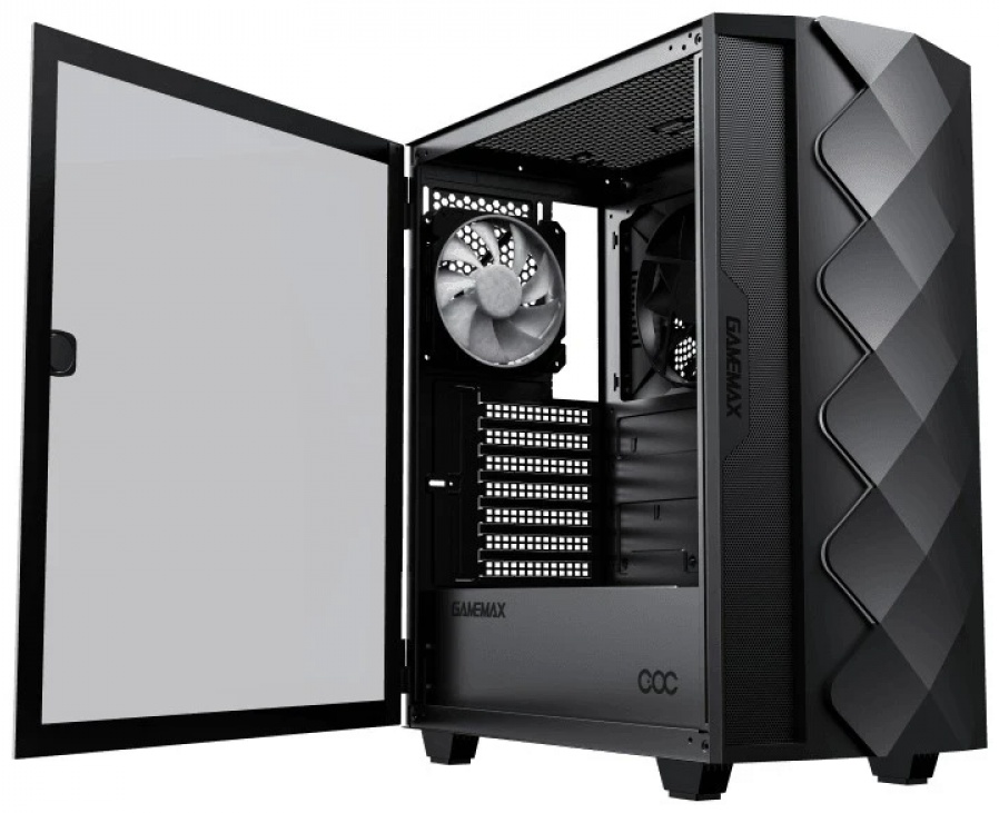 Корпус Game Max Diamond COC BK черный