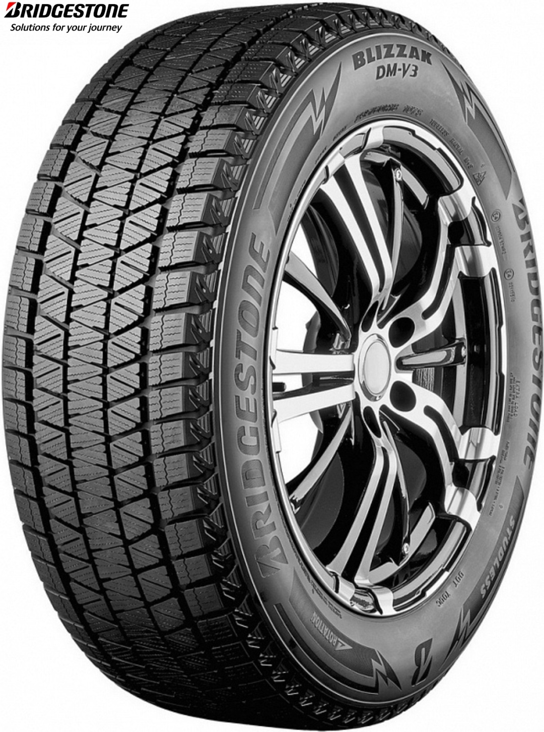 Bridgestone DMV-3 265/50 R20 107 T без шипов