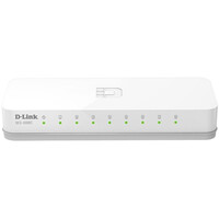 Коммутатор D-Link DES-1008C/B1A белый