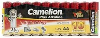 Батарейки Camelion Plus Alkaline LR6-SP10-DA, 10 шт