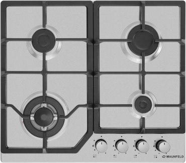 Варочная поверхность Maunfeld EGHS.64.43CS/G серебристая