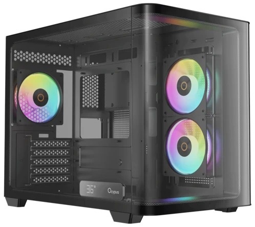 Корпус Ocypus Iota C50 Curve ARGB Black, Iota-C50-BKD300CD-GL черный