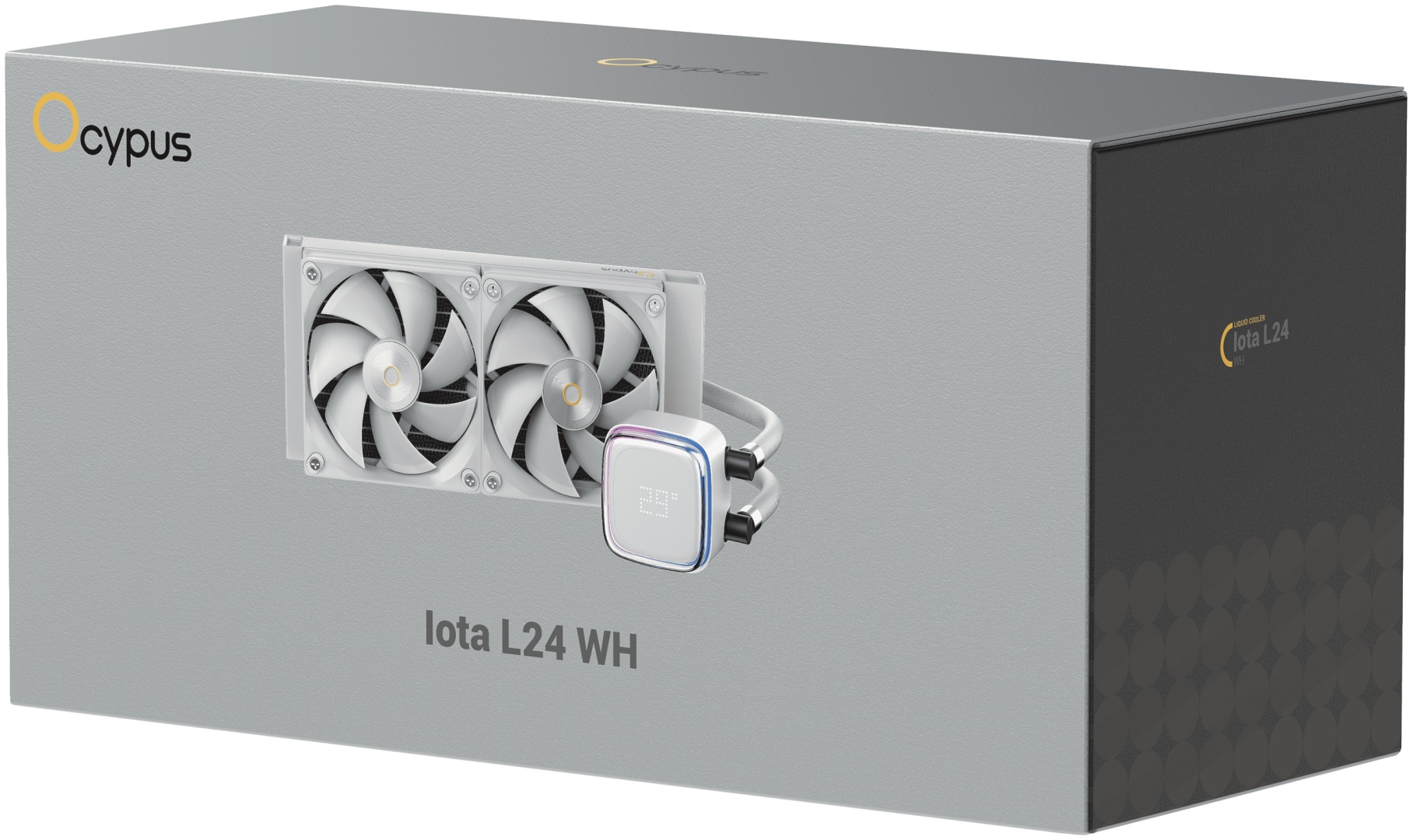 Кулер Ocypus Iota L24 WH, Iota-L24-WH2ANWNN00X-GL белый