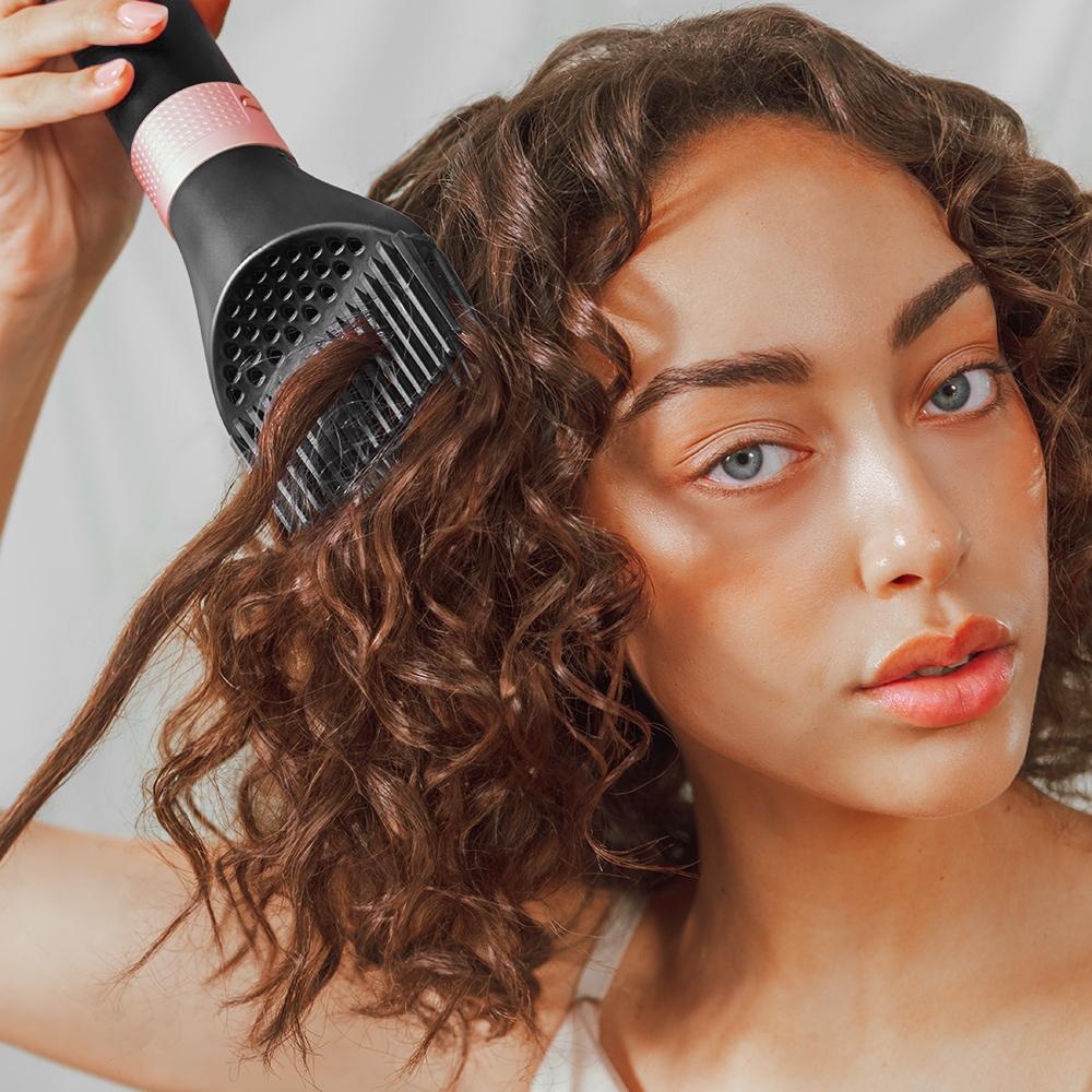 Cecotec CeramicCare AirGlam 14 в 1 стайлер черный